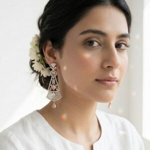 red earrings